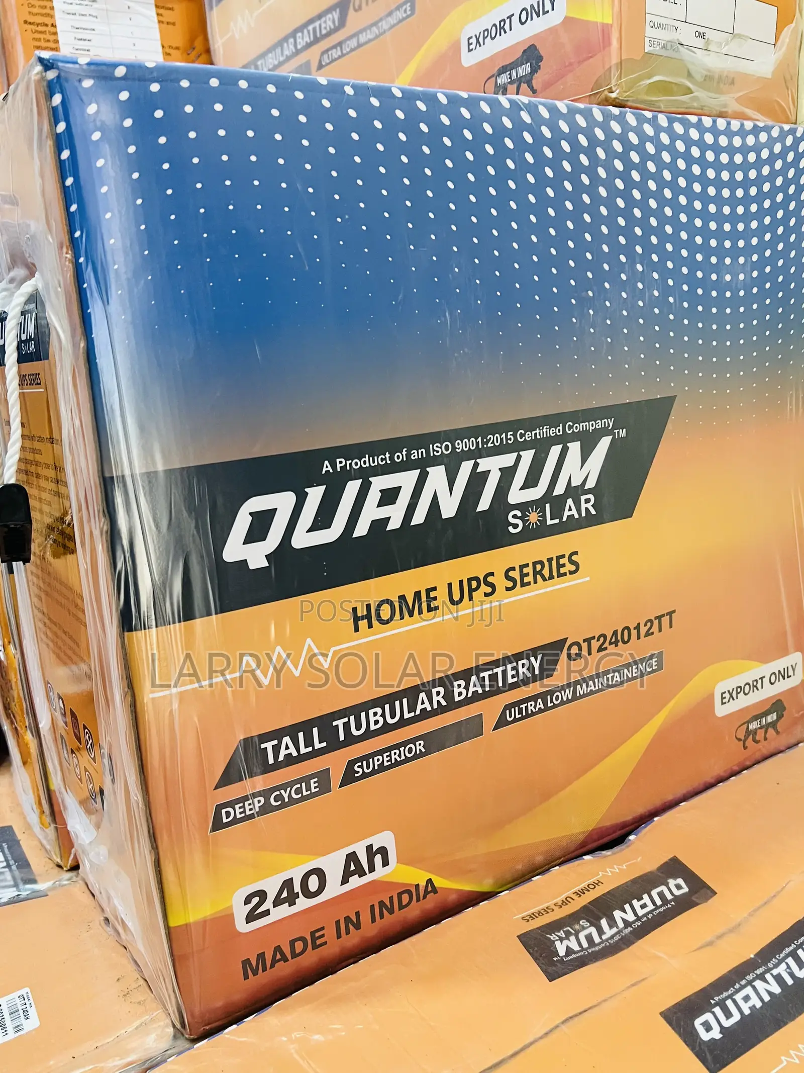 12v/240ah Quantum Tall Tubular Battery