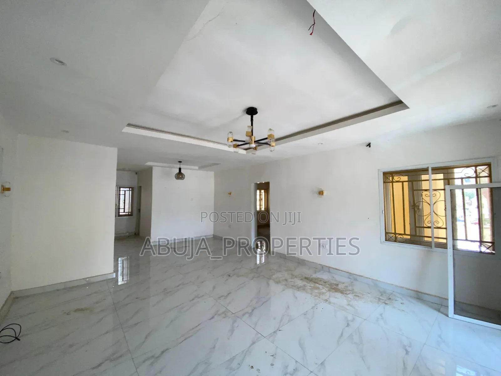 2bdrm Apartment in In A Secured Estate, Guzape District for rent