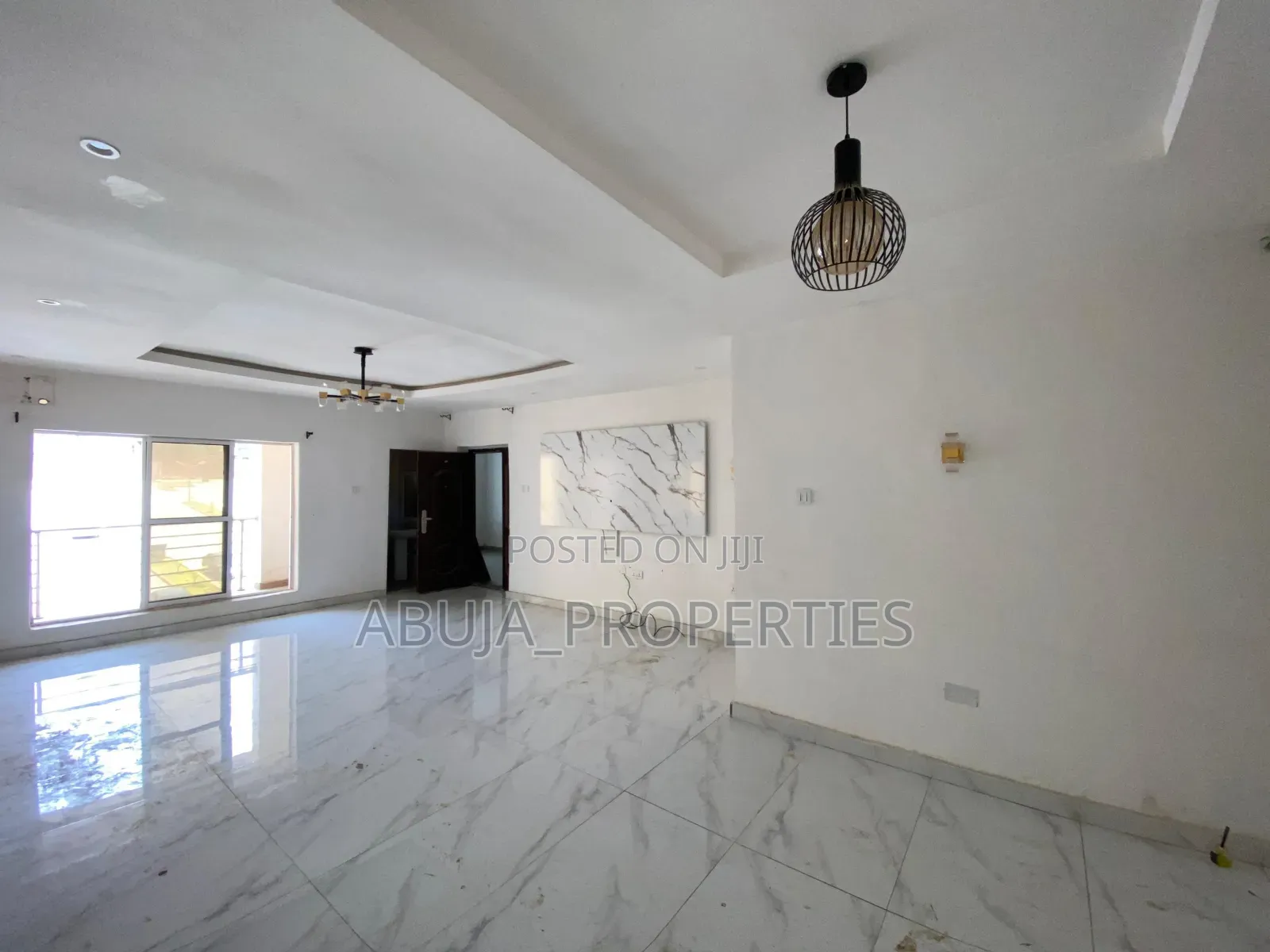 2bdrm Apartment in In A Secured Estate, Guzape District for rent