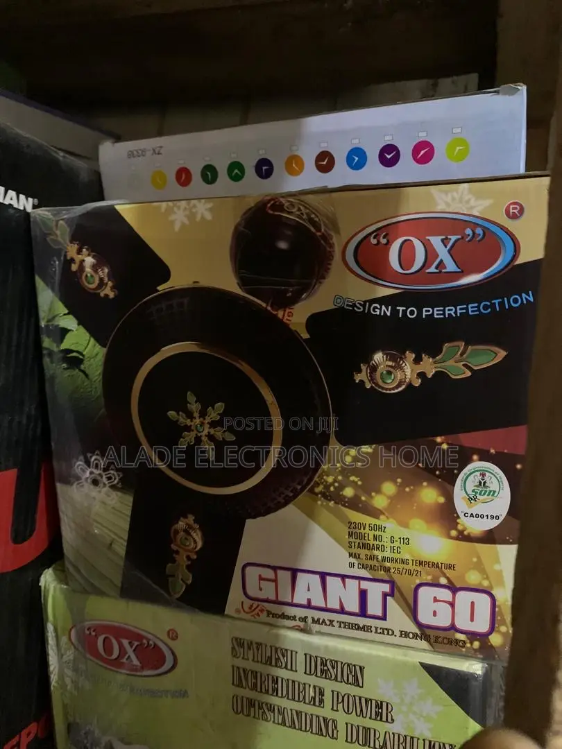 0x Giant 60” Ceiling Fan Cool Breeze, Copper Coil. 2yrs Waranty