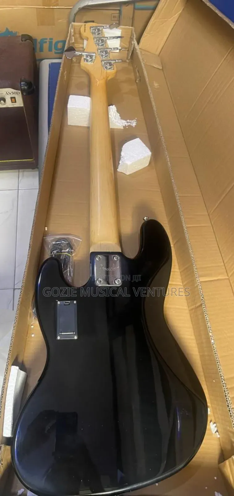 Fender Jazz Bass Guitar Red Colour and Black