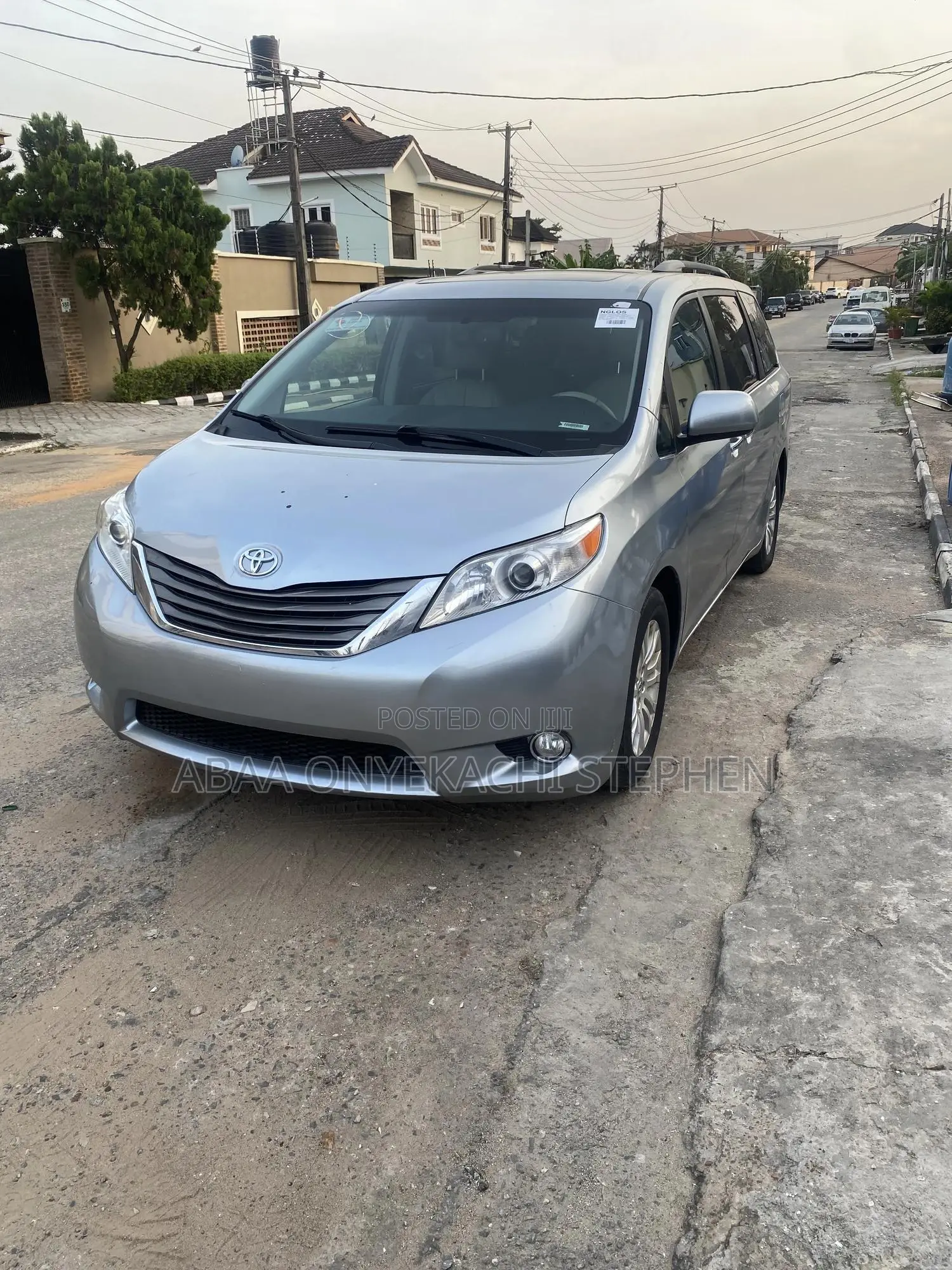 Toyota Sienna 2014 Silver