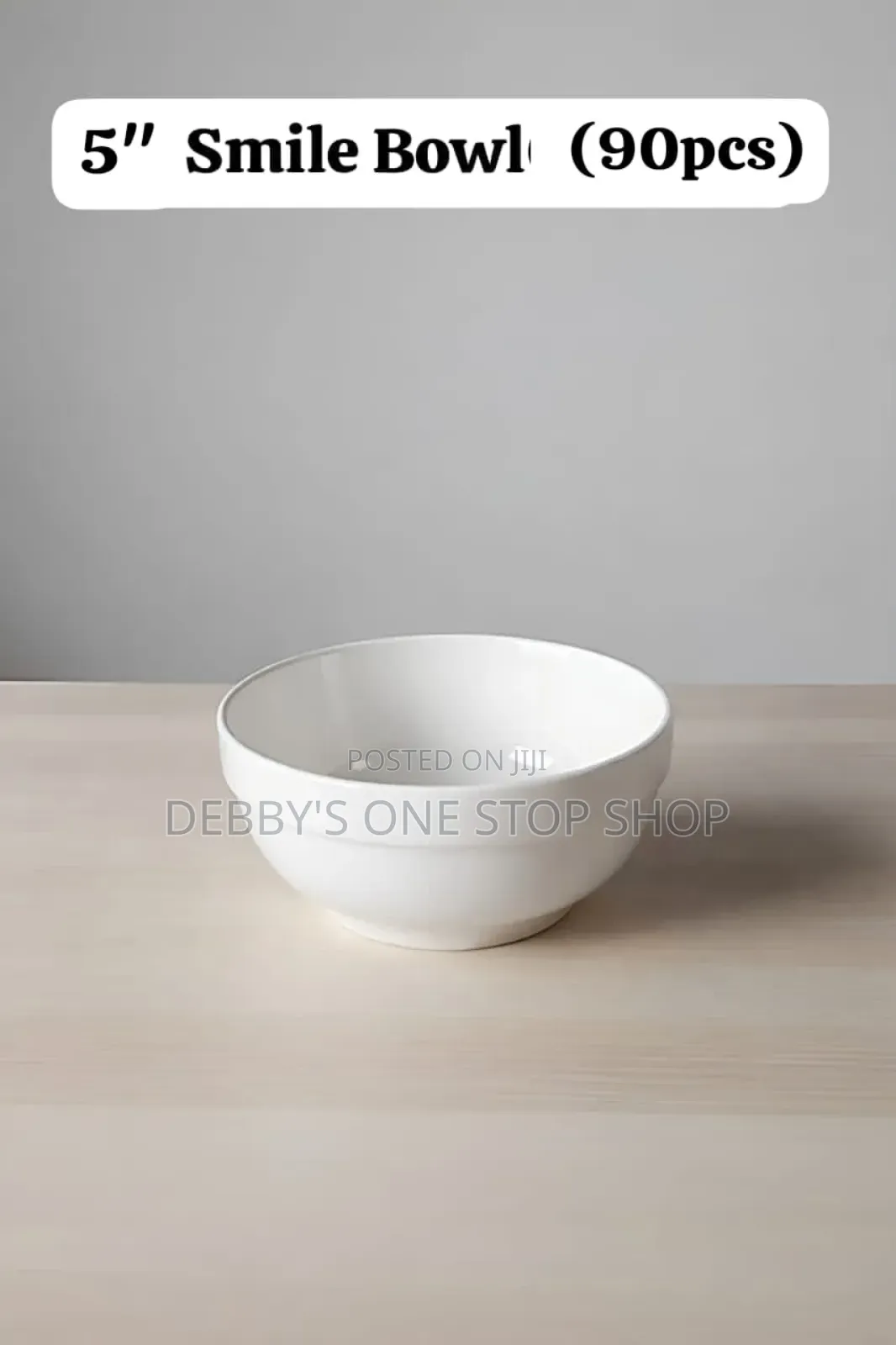 5" Smile Soup Bowls [90pcs]