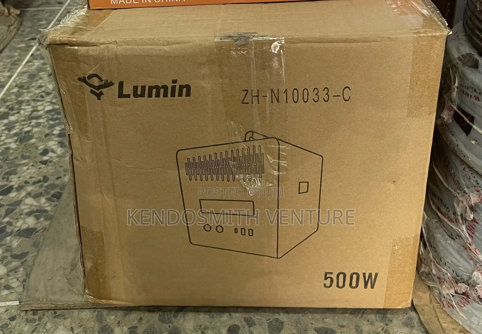 Lumin 500w Portable Powerstation – 500wh Battery Backup Generator