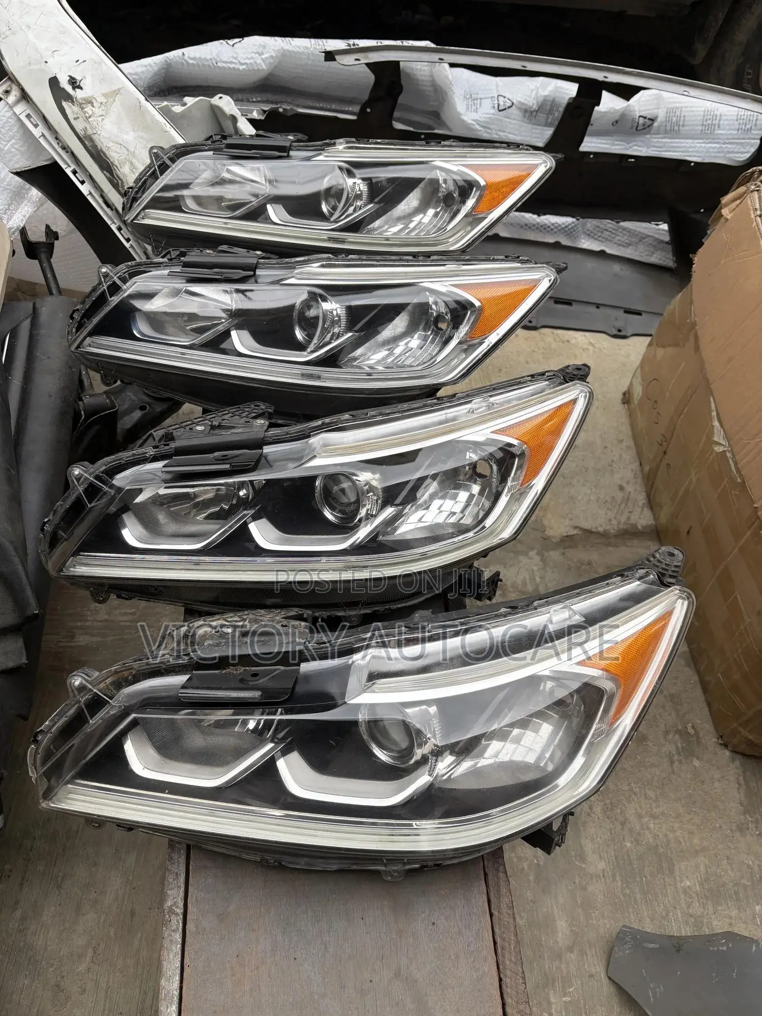 Headlight 2016-2017 Honda Accord Sport Type