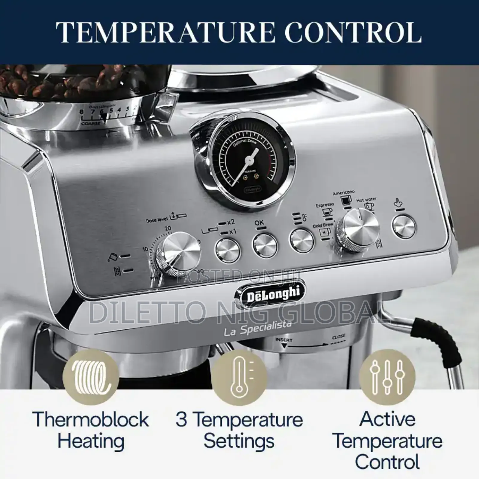 Delonghi Barista Coffee Machine La Specialista Arte Evo