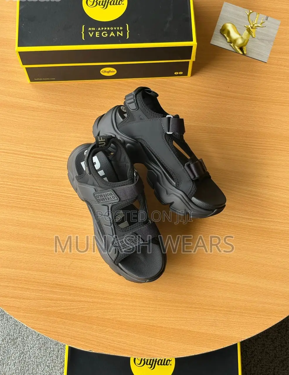 Buffalo Classic Sandal 40-46 Original Leather