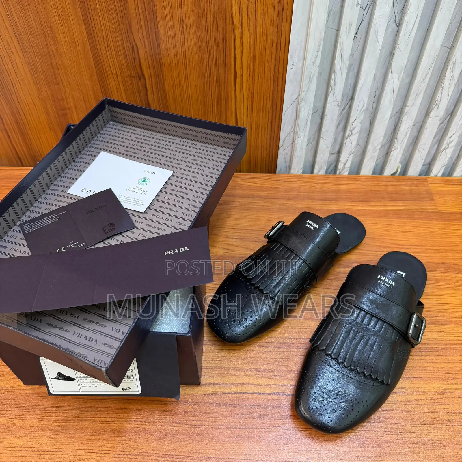 Luxury Prada Half Shoe 40-46