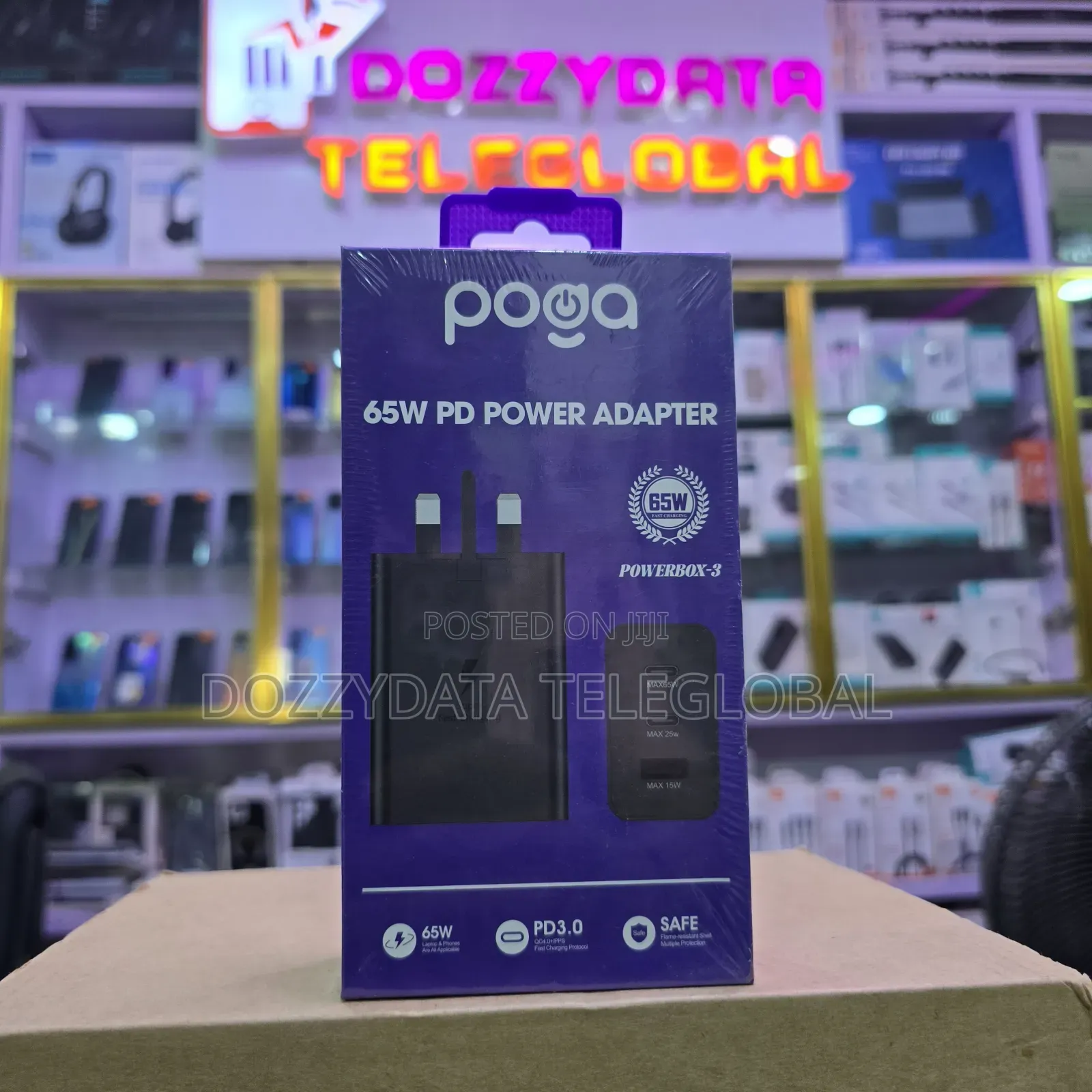 Poga 65w Pd Power Adapter Powerbox-3 Charger
