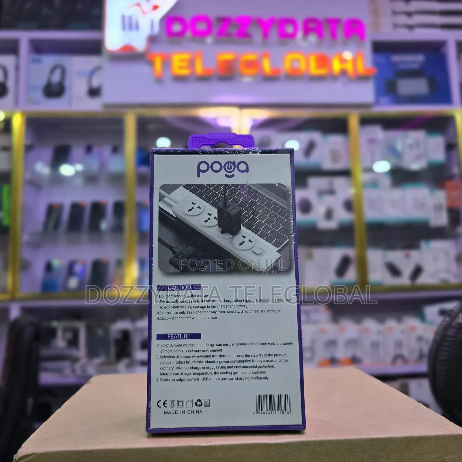 Poga 65w Pd Power Adapter Powerbox-3 Charger