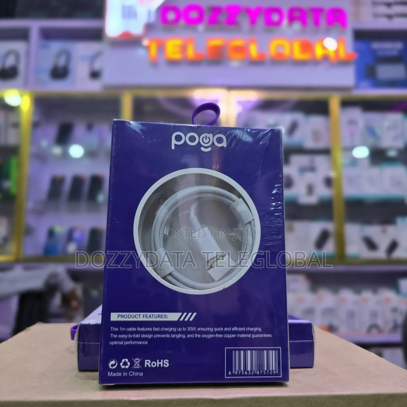 Poga 30w Pd Super Fast Cable Usb-C to Lightning Cable (1m)