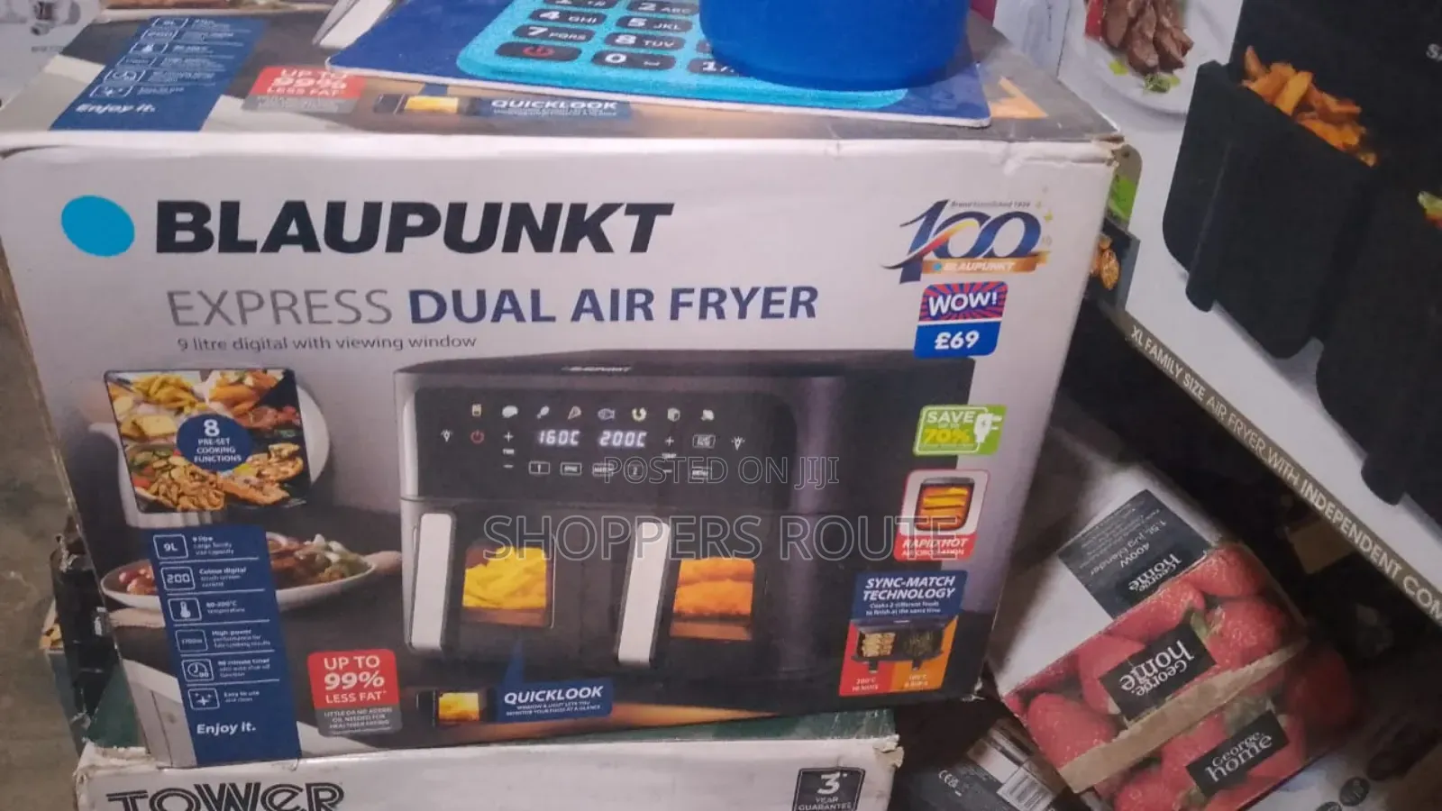 Blaupunkt Express Smart Dual Air Fryer