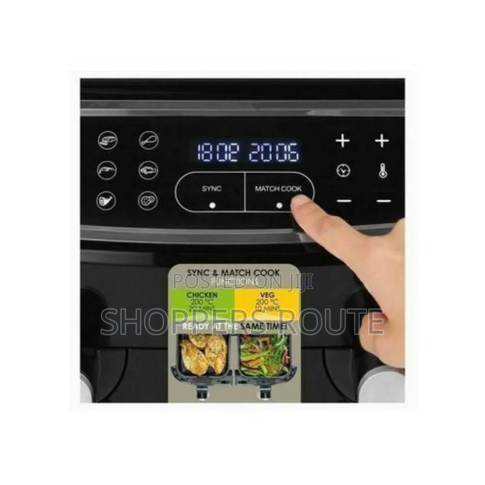 Swan 7.6l Dual Basket Air Fryer