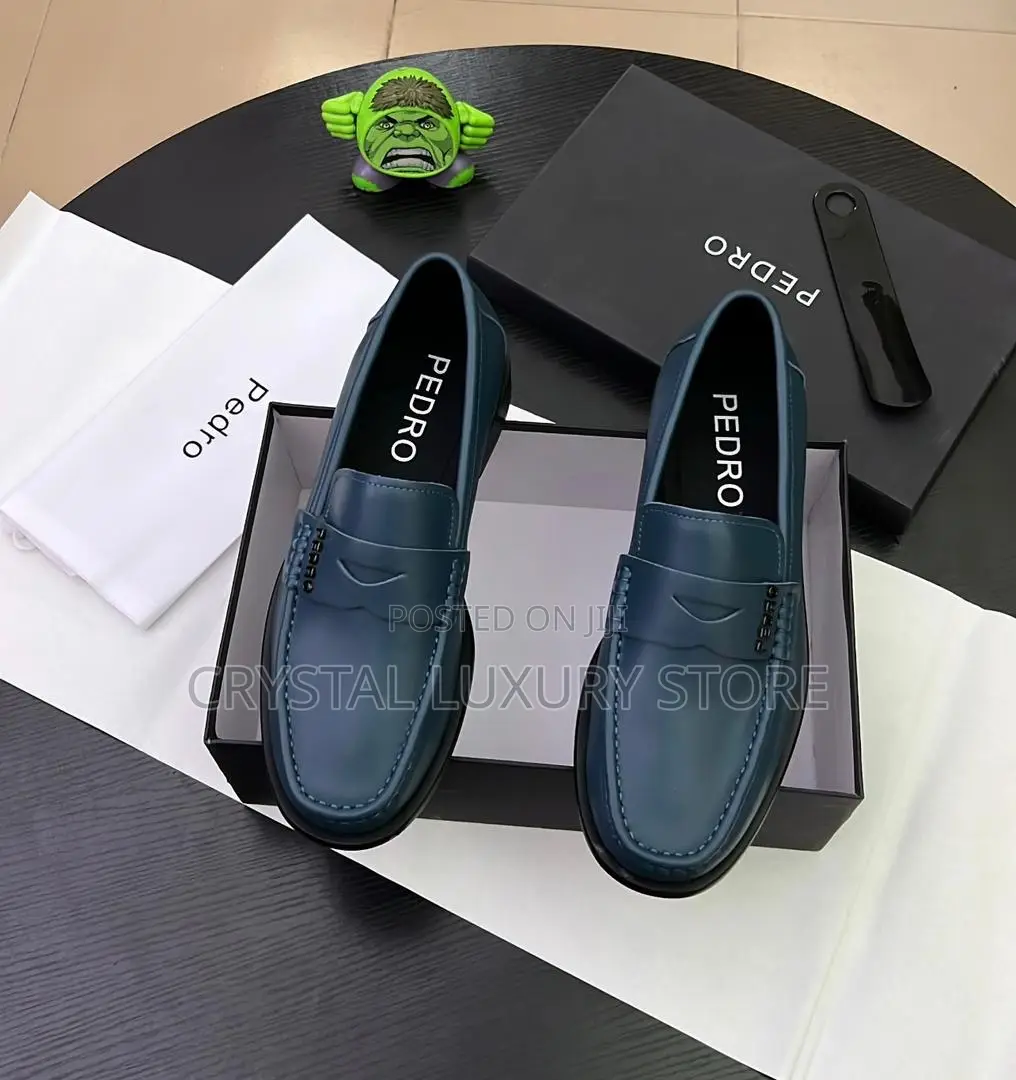 Pedro Quality Luxury Men Genuine Leather Cooperate Shoe