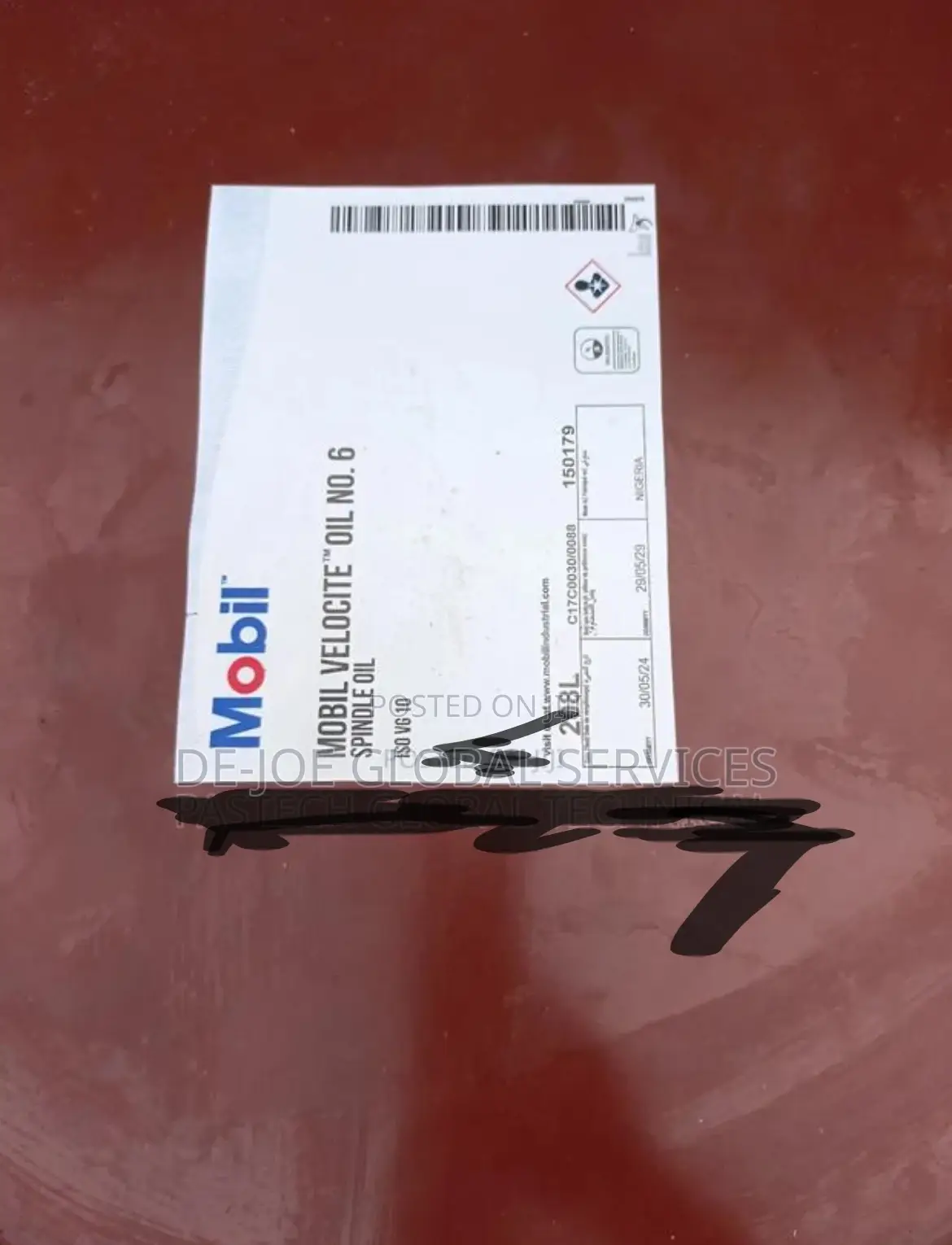 Mobil Velocite Oil No. 6 High-Performance Spindle Oil 209l
