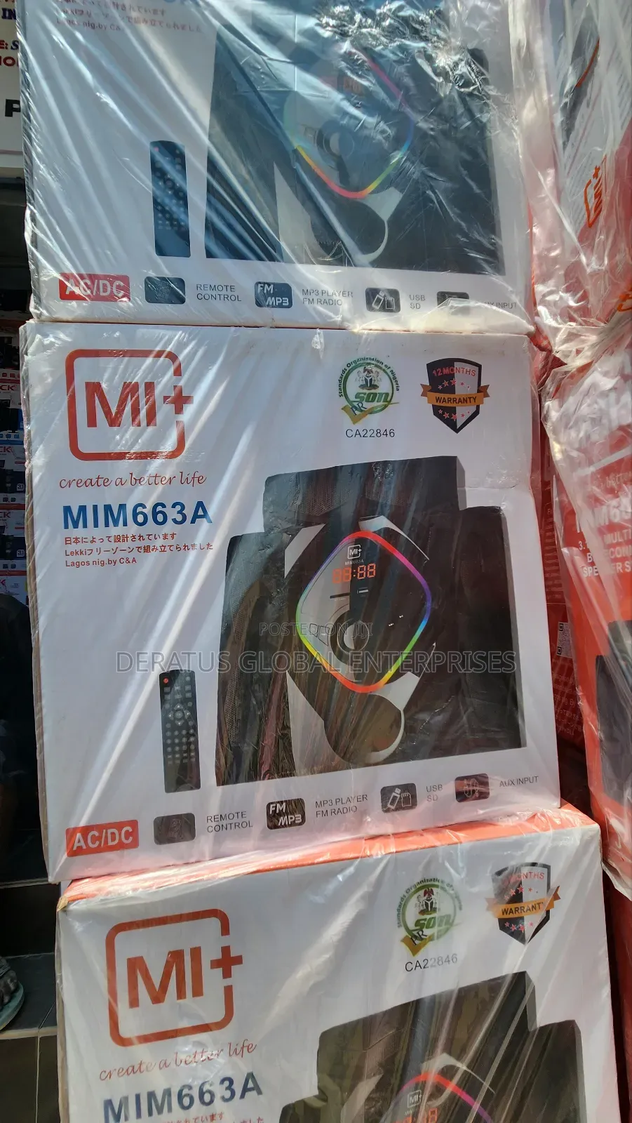 Home Theater Loud Bass Speaker Mi+