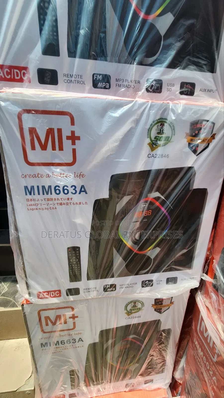 Mi+ 663a 3 in 1 Speaker