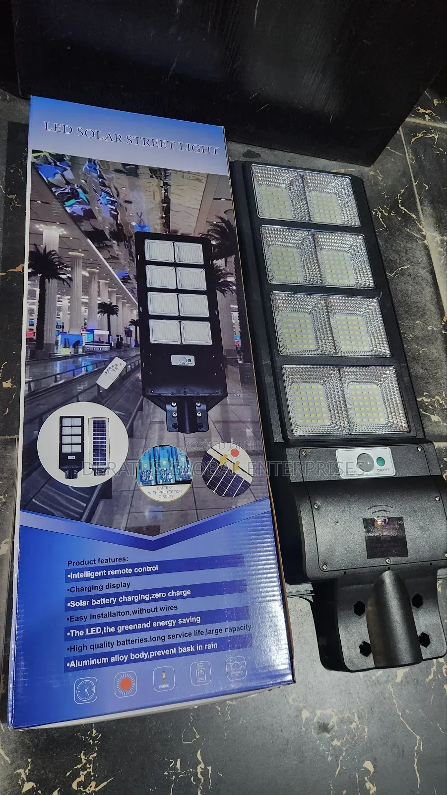 Sensitive Solar Street Light 600watts