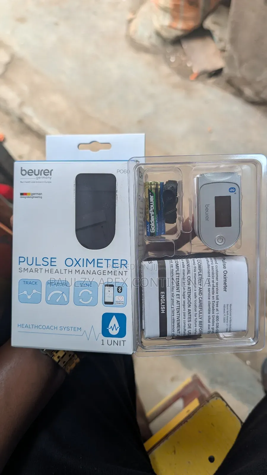 Beurer Finger Pulse Oximeter