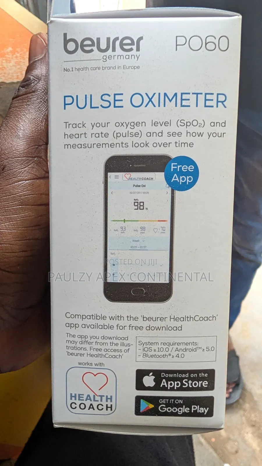 Beurer Finger Pulse Oximeter
