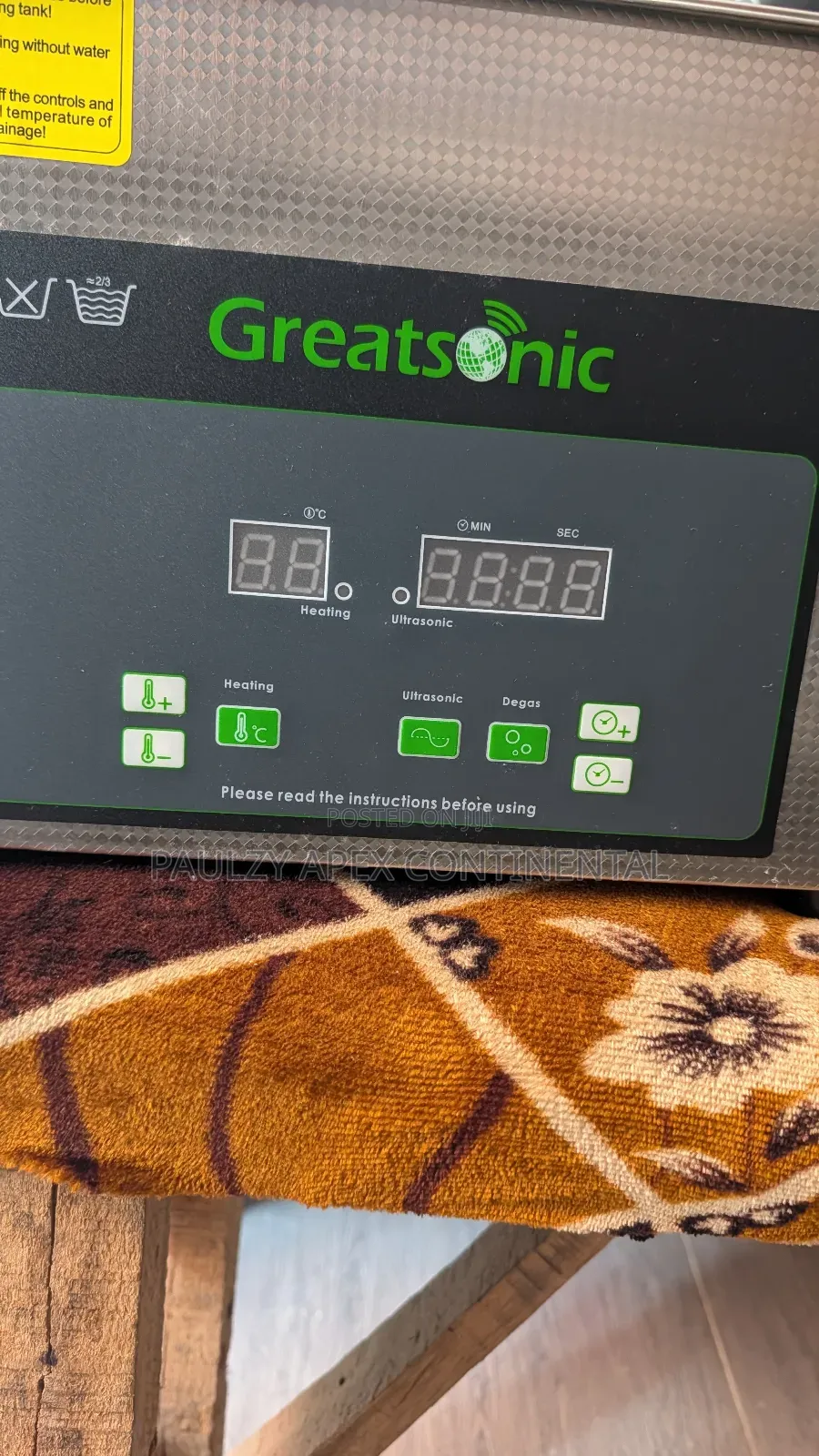 6litres Ultrasonic Cleaner