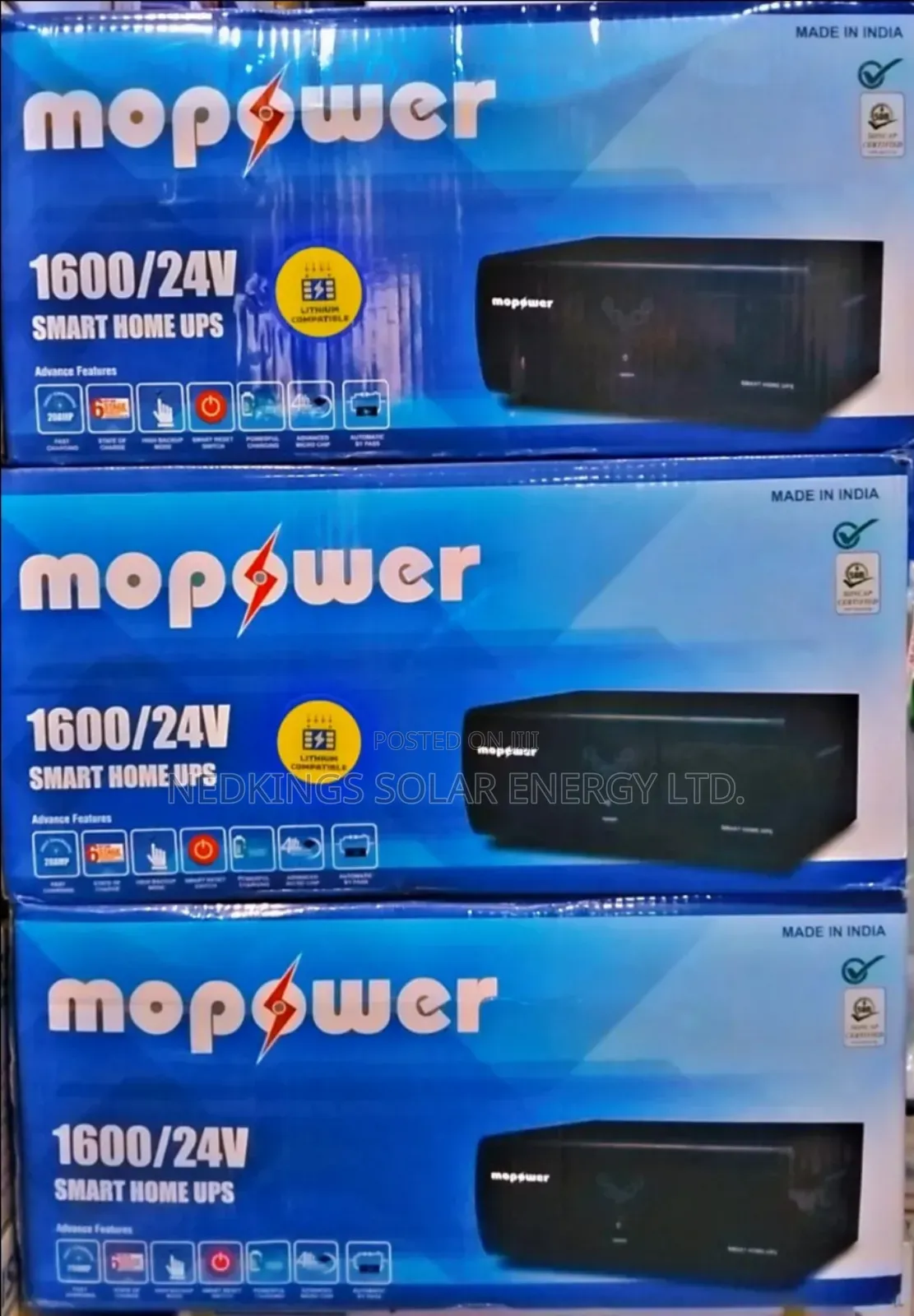 Mopower (1.6kva/24v) Inverter