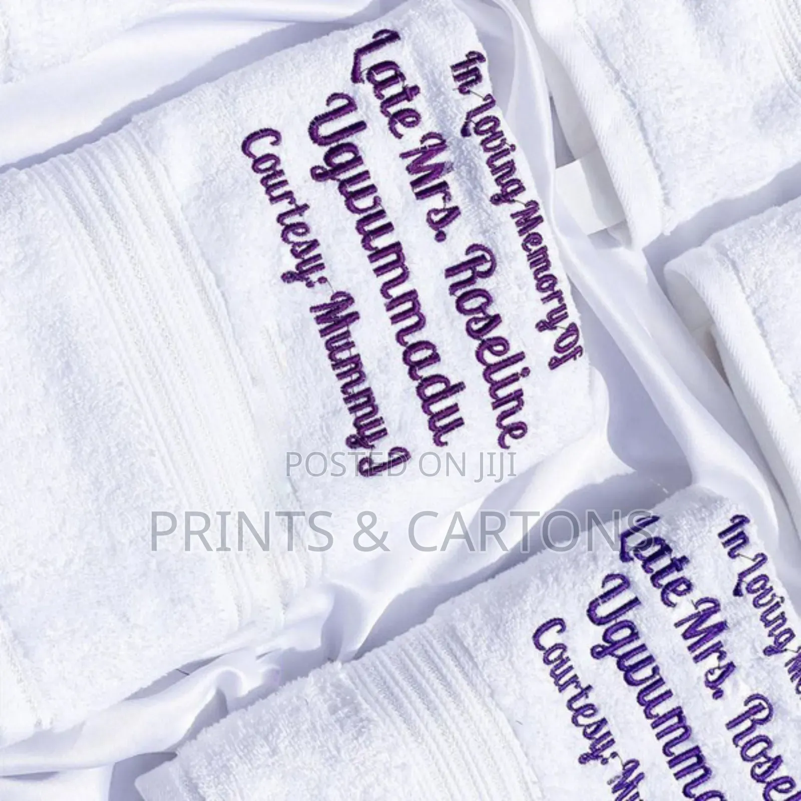 Branded Face Towel for Events