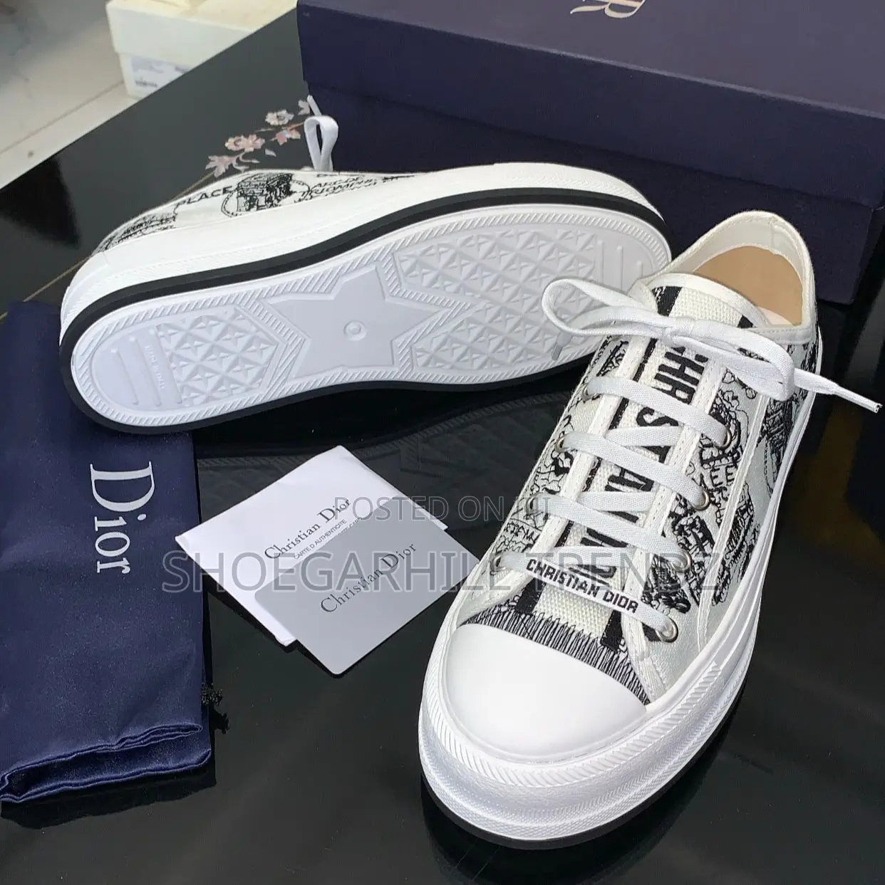 Dior Unisex Tennis Sneakers