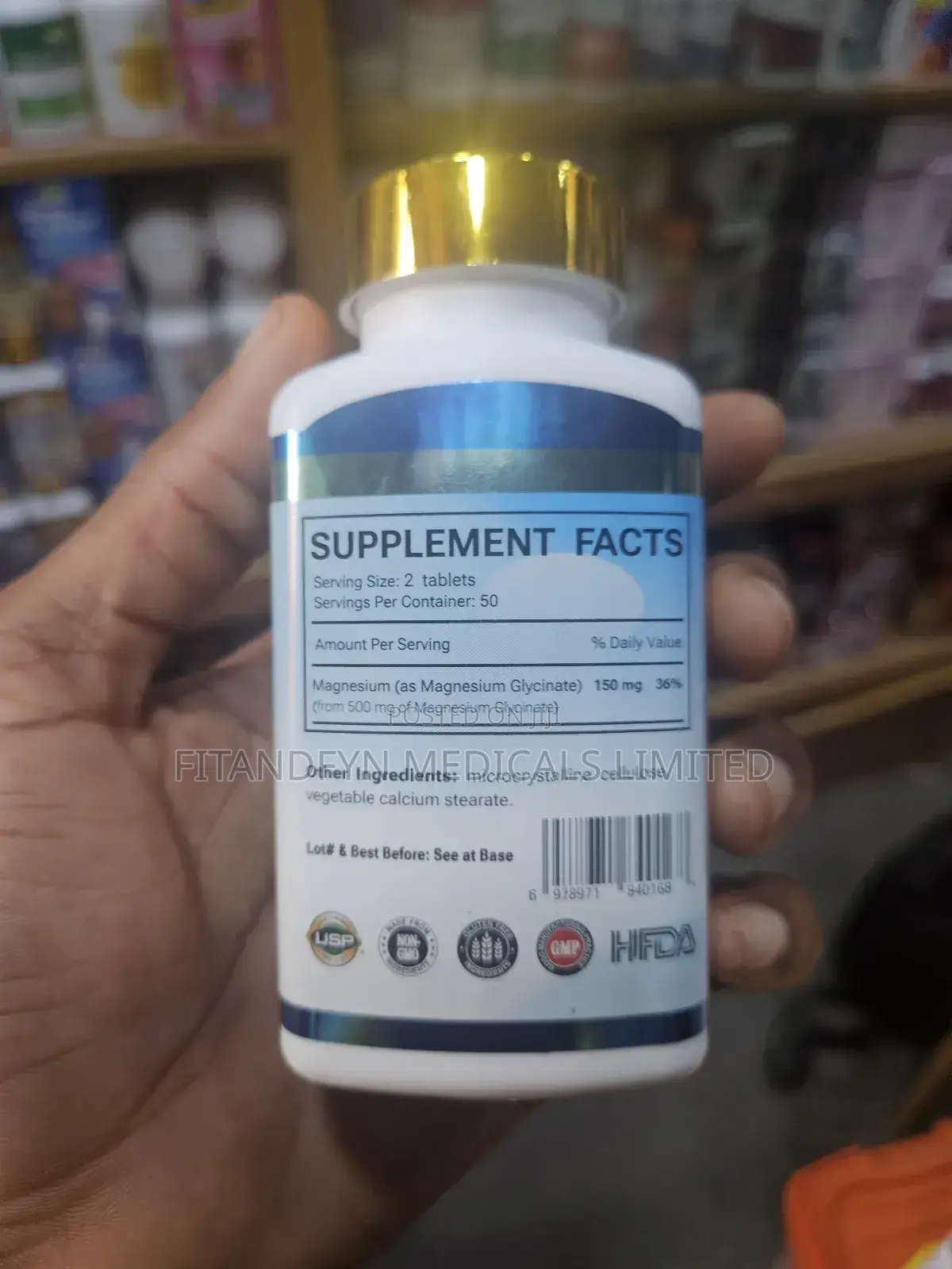 Magnesium Glycinate 500mg