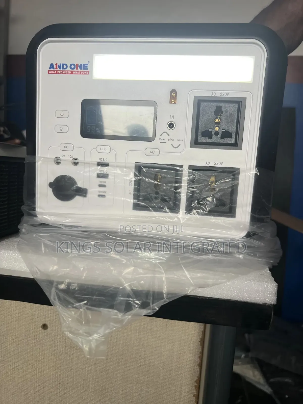And One Solar Generator 1200w
