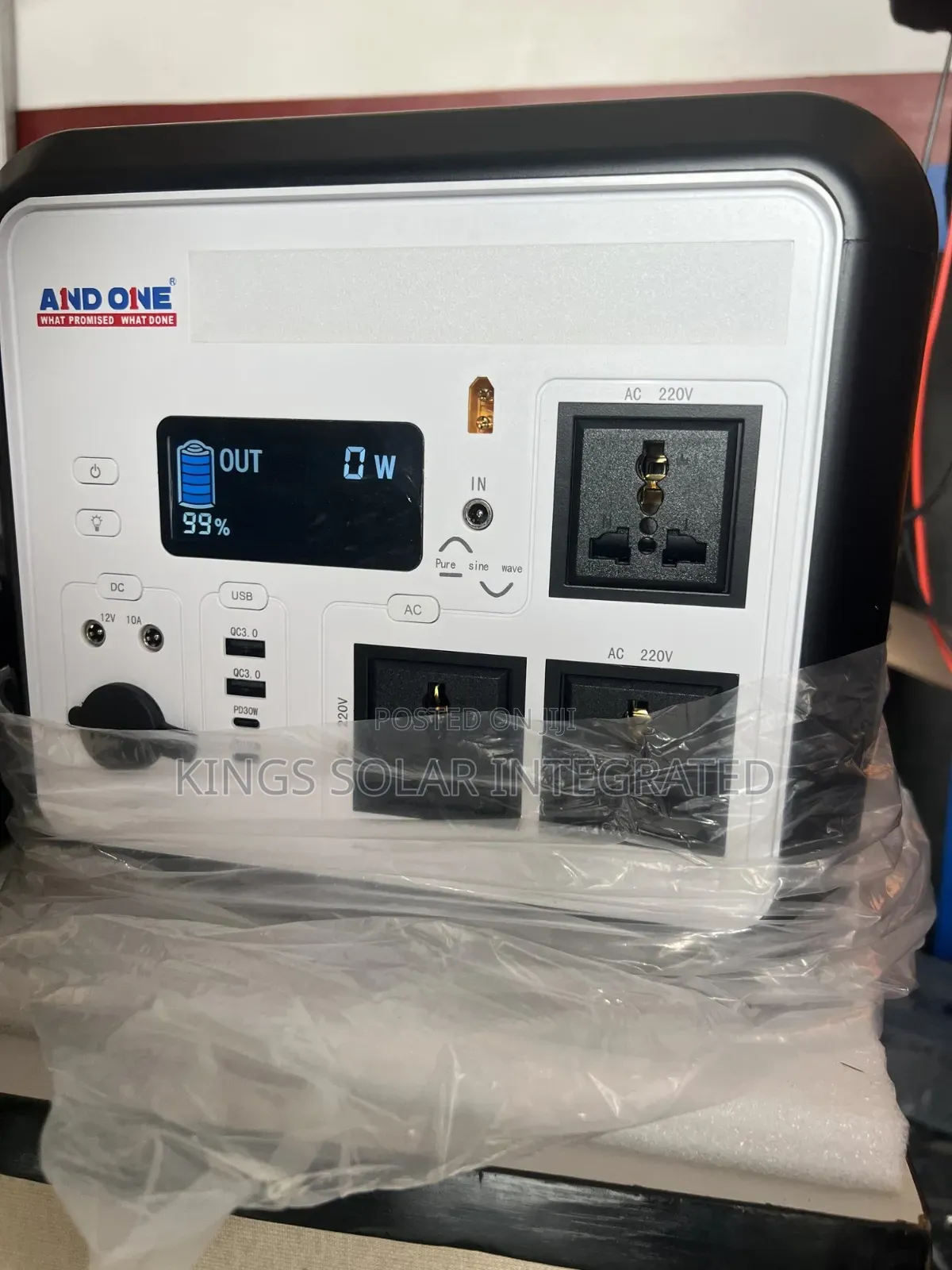 And One Solar Generator 1200w