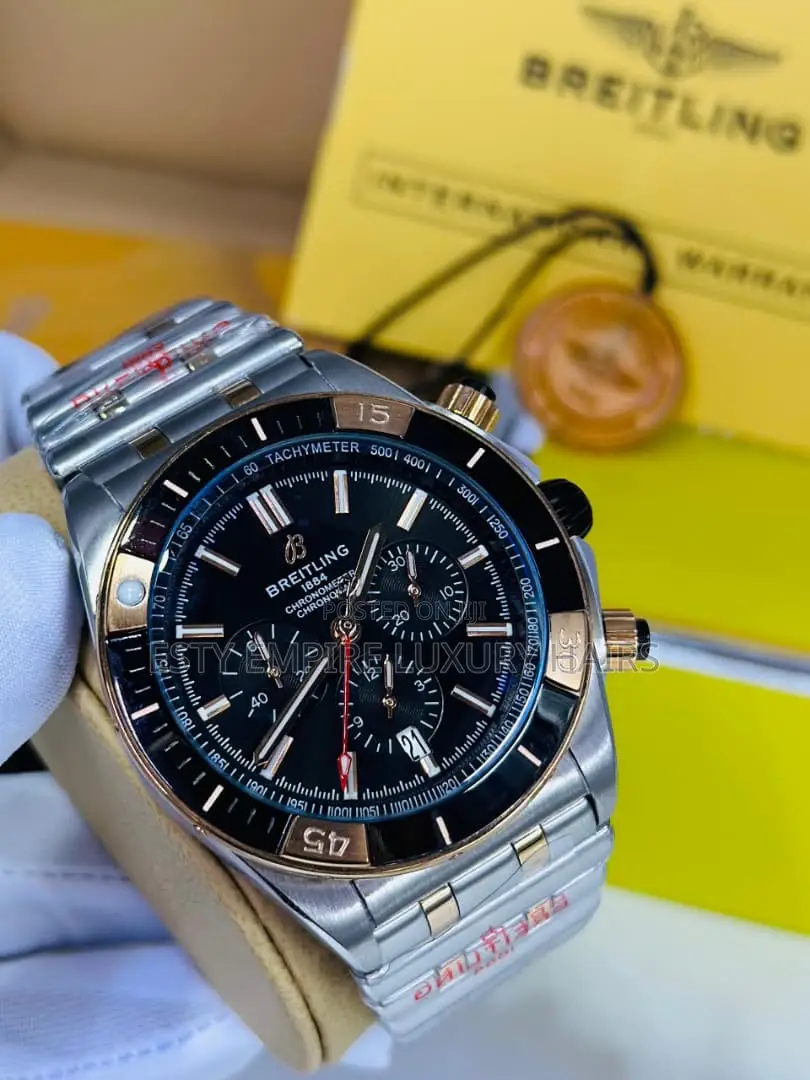 Chlorograph Breitling Chain Watch