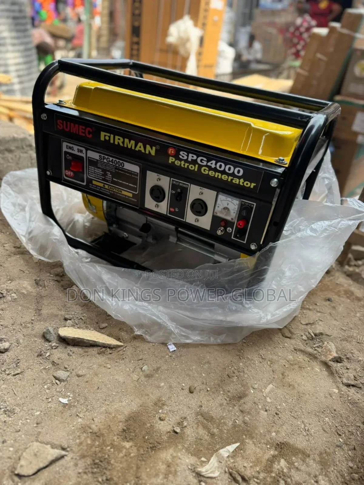 Buy Original Firman 4.5kva Petrol Generator – Powerful & Durable