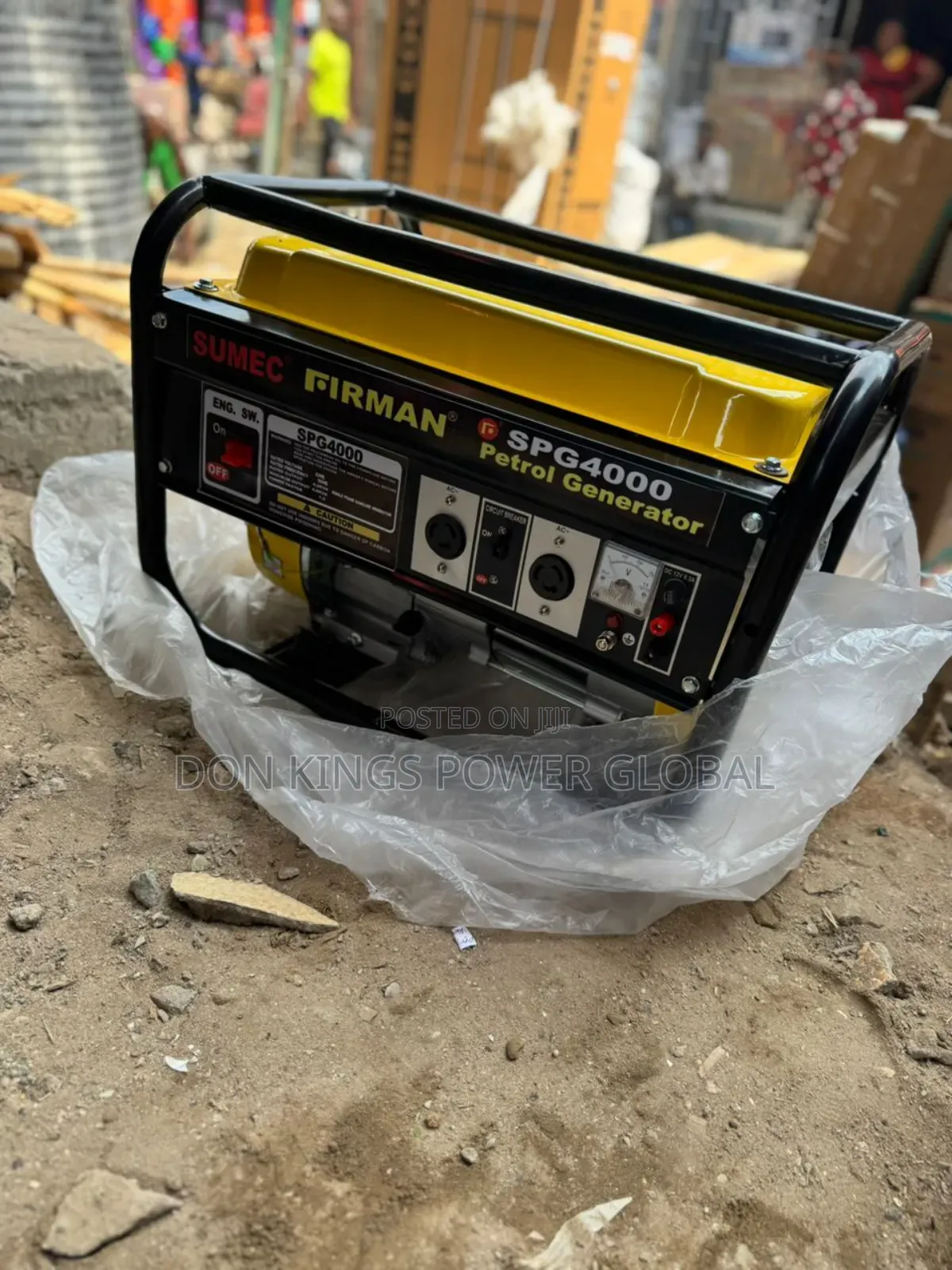 Firman 4.5kva Petrol Generator – High Performance 💯 Copper