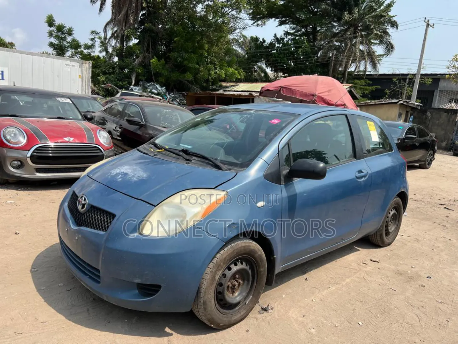 Toyota Yaris 2007 Blue