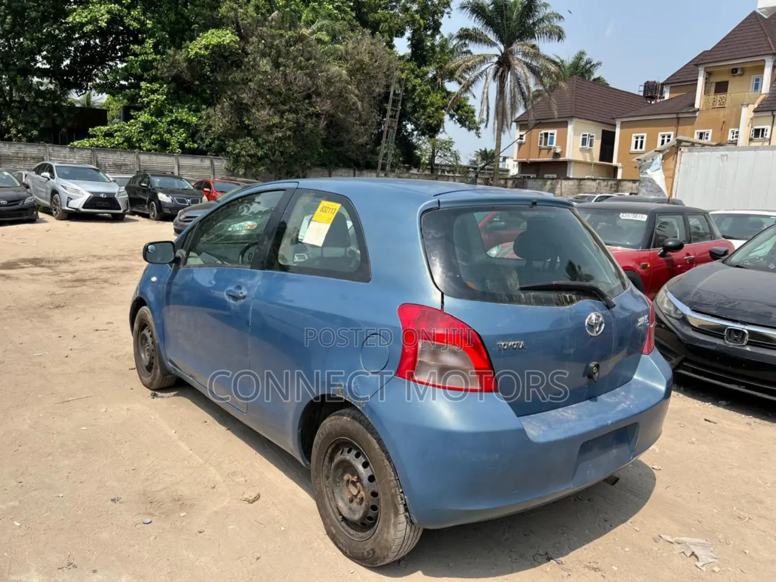 Toyota Yaris 2007 Blue