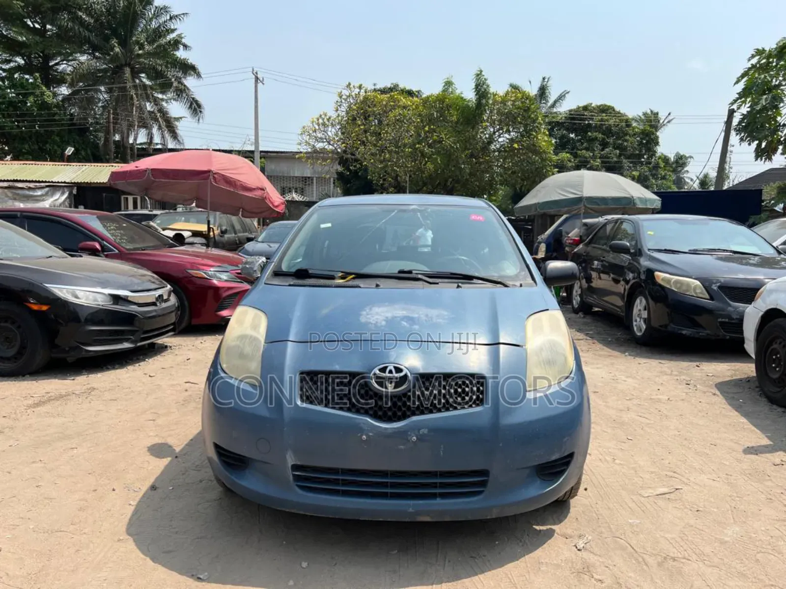 Toyota Yaris 2007 Blue