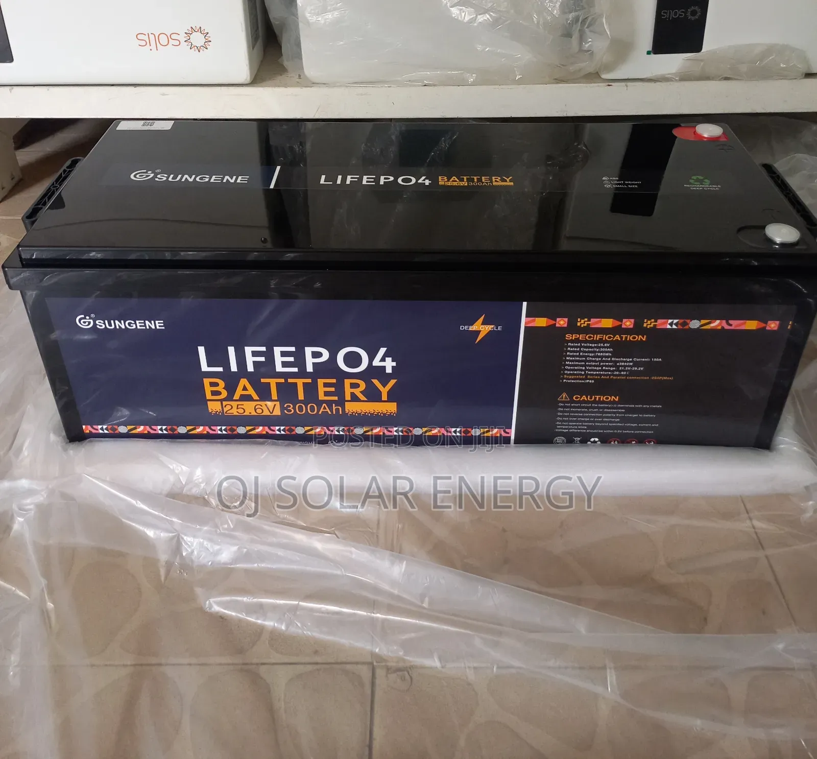 Sungene 7680wh Solar Lithium Battery