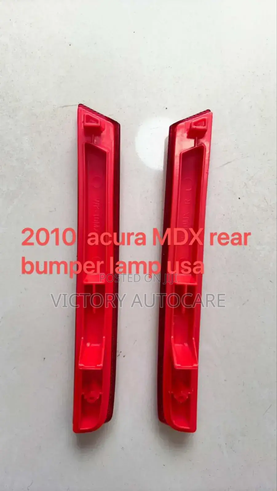 Back Bumper Light Reflector 2010-2012 Acura MDX