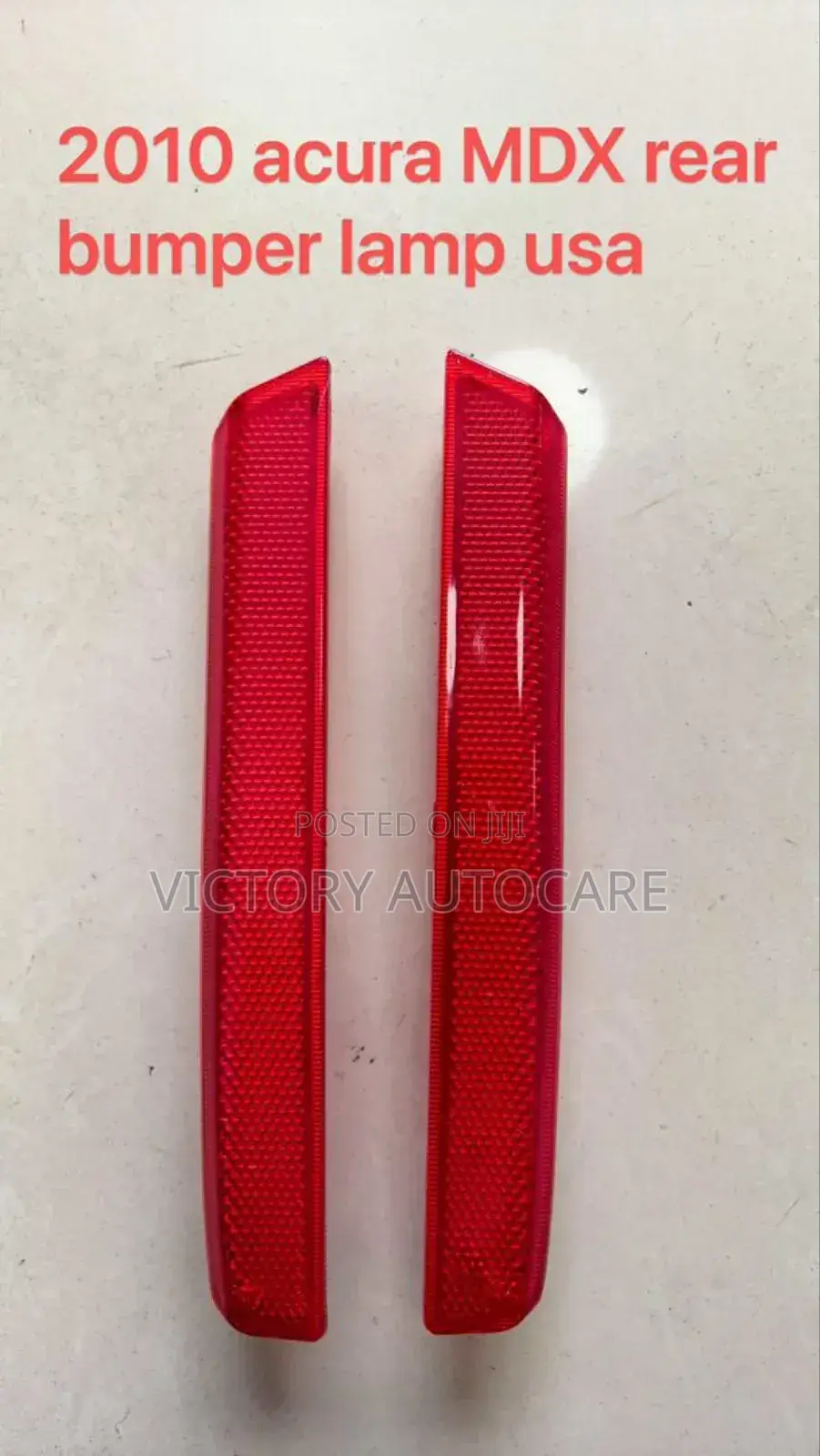 Back Bumper Light Reflector 2010-2012 Acura MDX