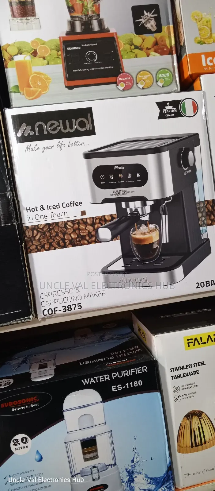 Newal Espresso and Cappuccino Coffee Maker