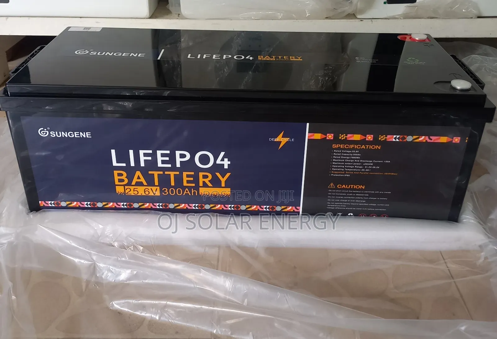 Sungene 7680wh Solar Lithium Battery
