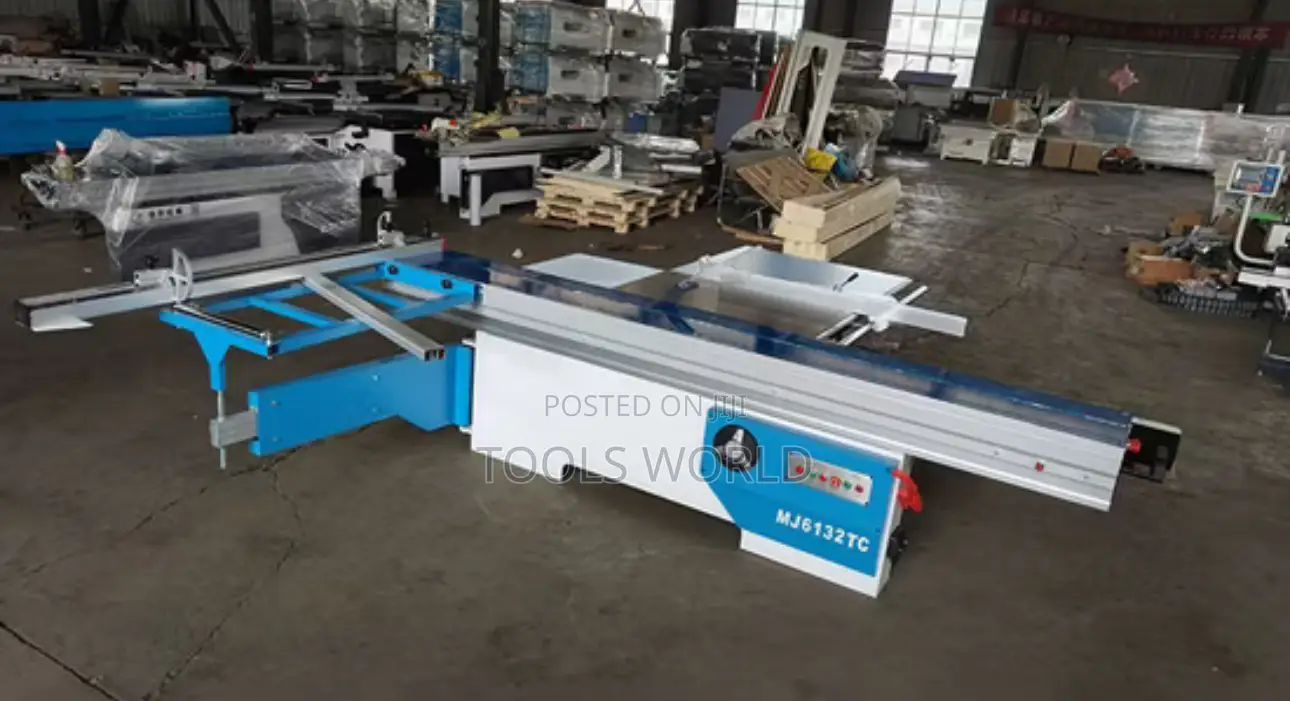 Mj6132ty Sliding Table Panel Saw – 5.5kw Heavy Duty