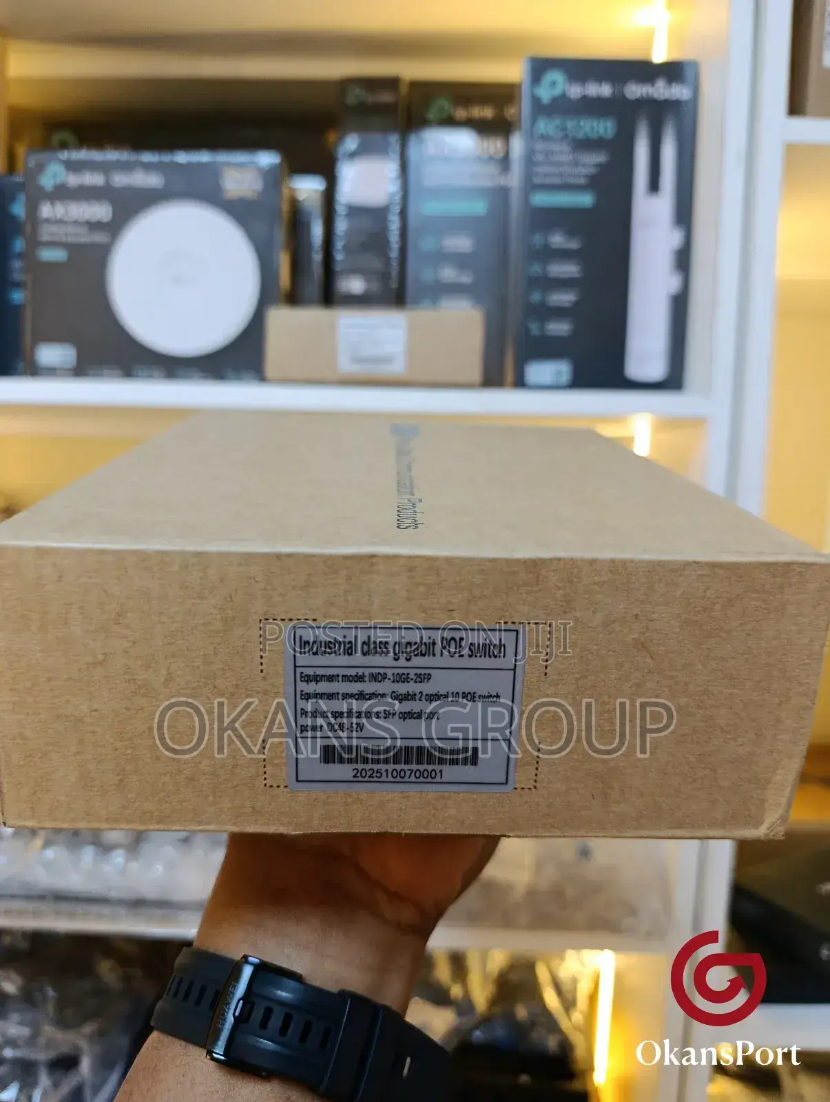 Industrial Gigabit Poe Switch 4 Port 8 Port Din Rail Ethernet Switch 2