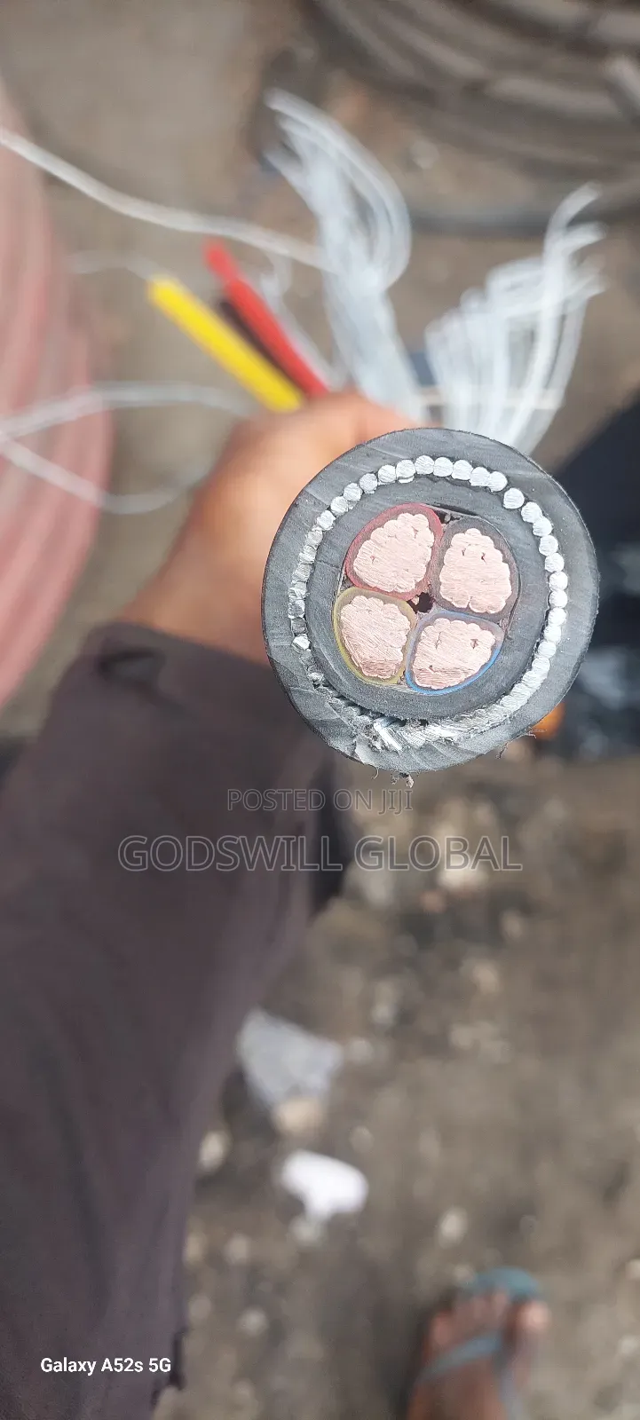 50mmx4core Amoured Cable Nigeria