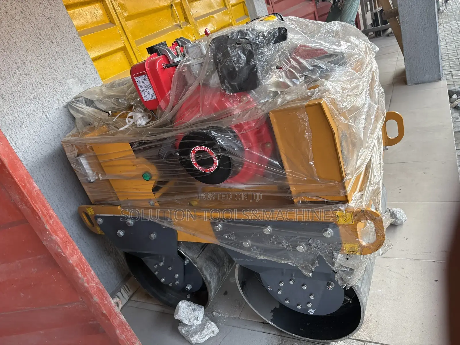 750kg Heavy Duty Double Drum Roller