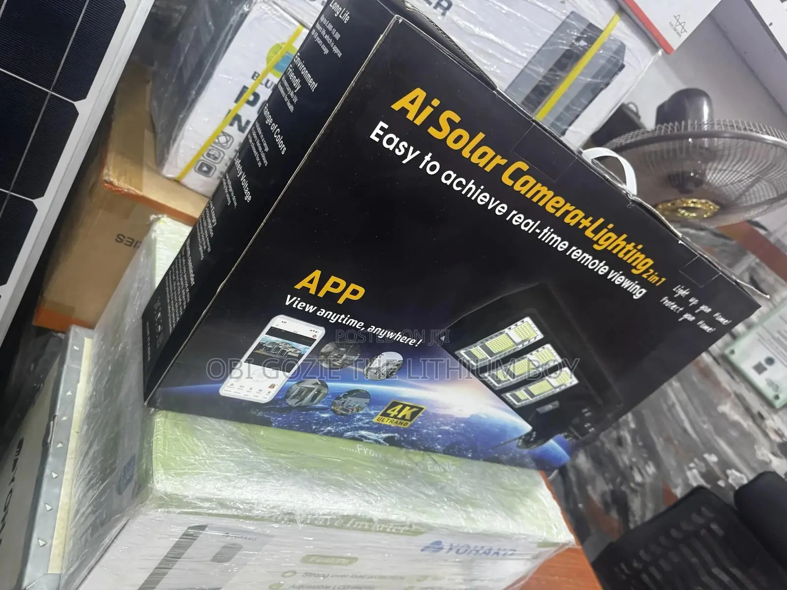 Solar Camera and Street Light Combiane, Solar Security Camera Street