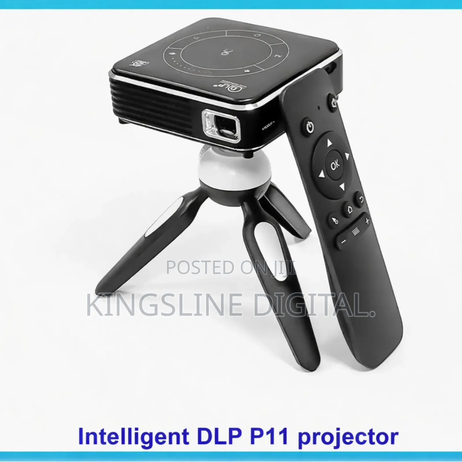 DLP Mini Smart Rechargeable Projector 4+32gb With Bluetooth Wifi