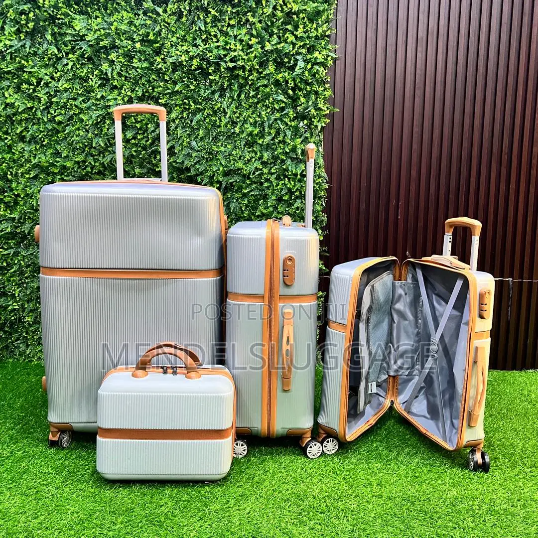 Premium 4-in-1 Hard Case Travel Suitcase Set