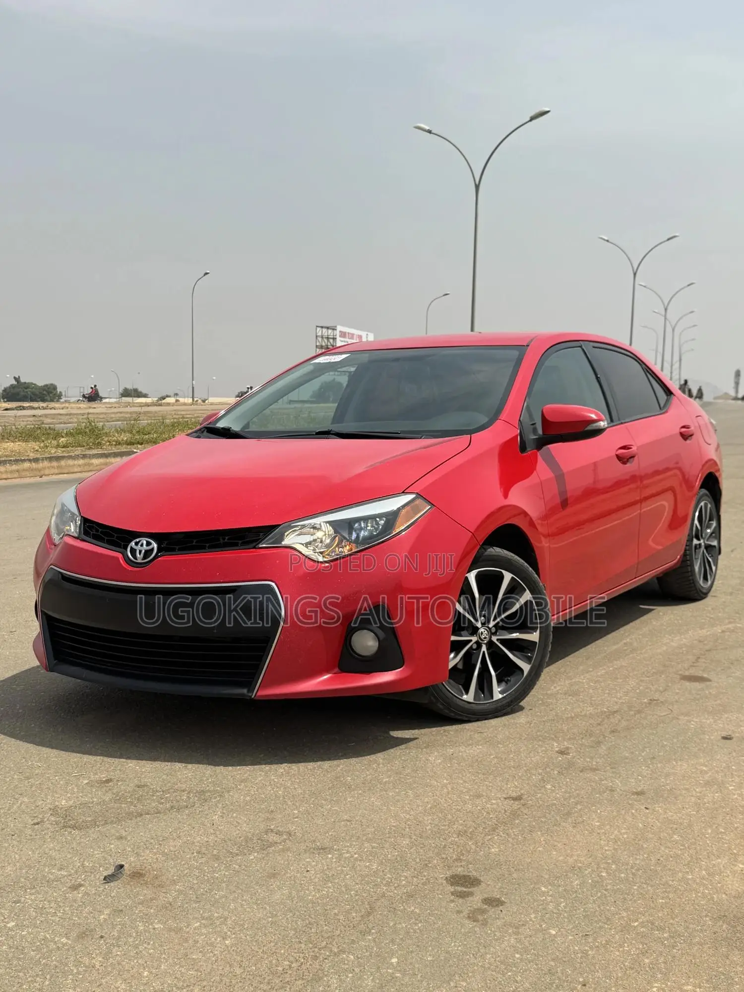 Toyota Corolla S Premium 4dr Sedan (1.8L 4cyl CVT) 2015 Red